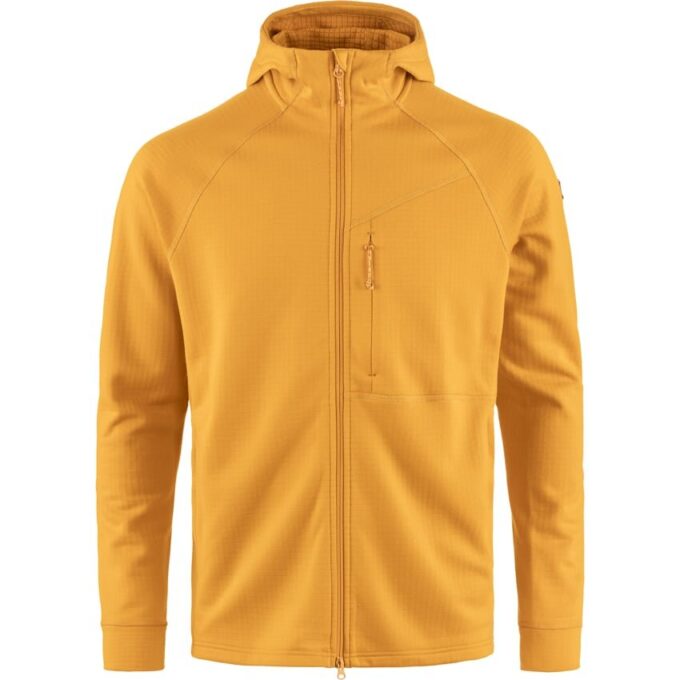 Mikina s kapucí Abisko Grid Fleece M