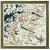 Švédská klasická mapa – šátek Švédská klasická mapa – šátek